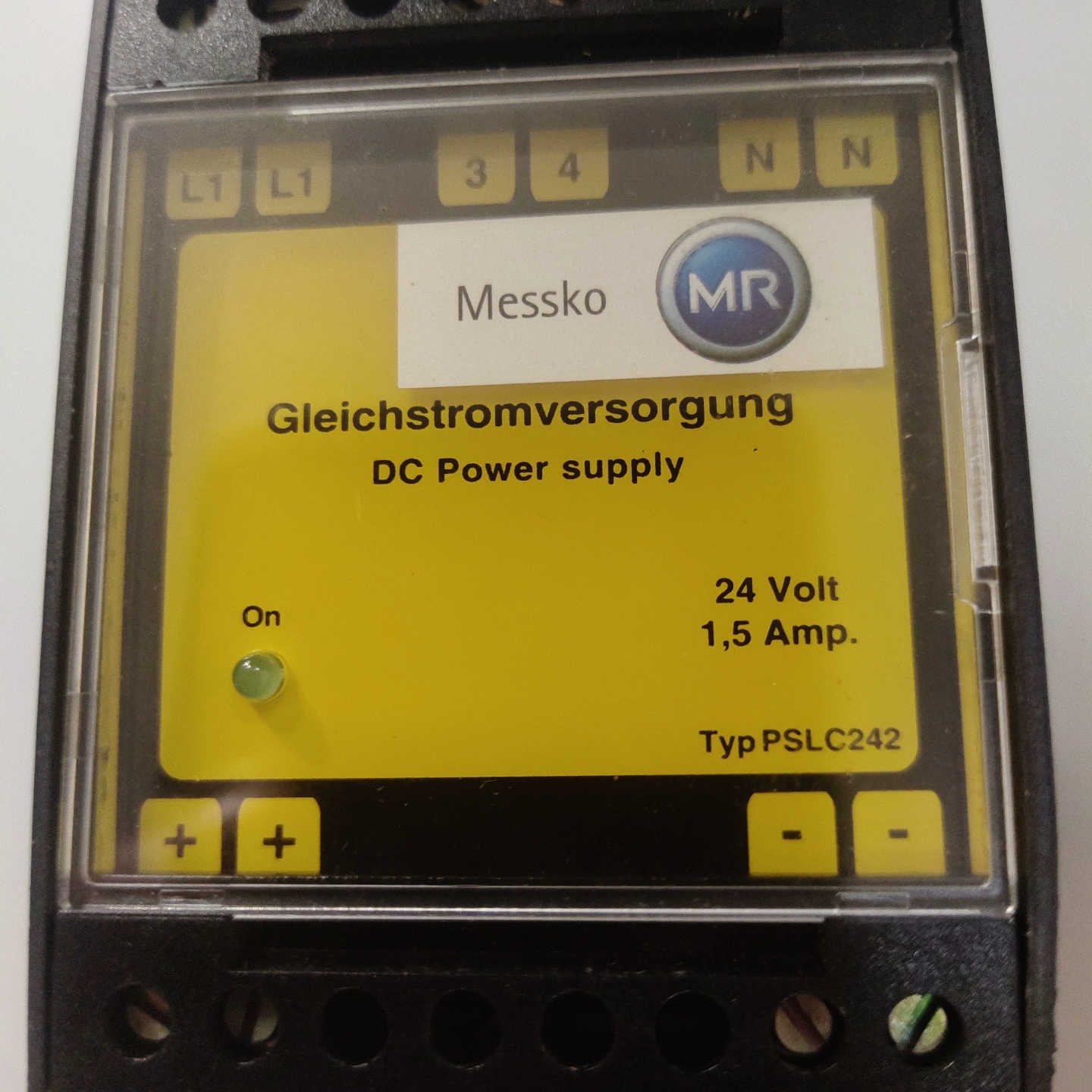德国MR MESSKO开关电源PSLC242一个，九成新