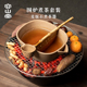 容山堂烧烤炉户外围炉煮茶烤火炉碳烤炉套装 煮茶碗炭火炉伍德炉