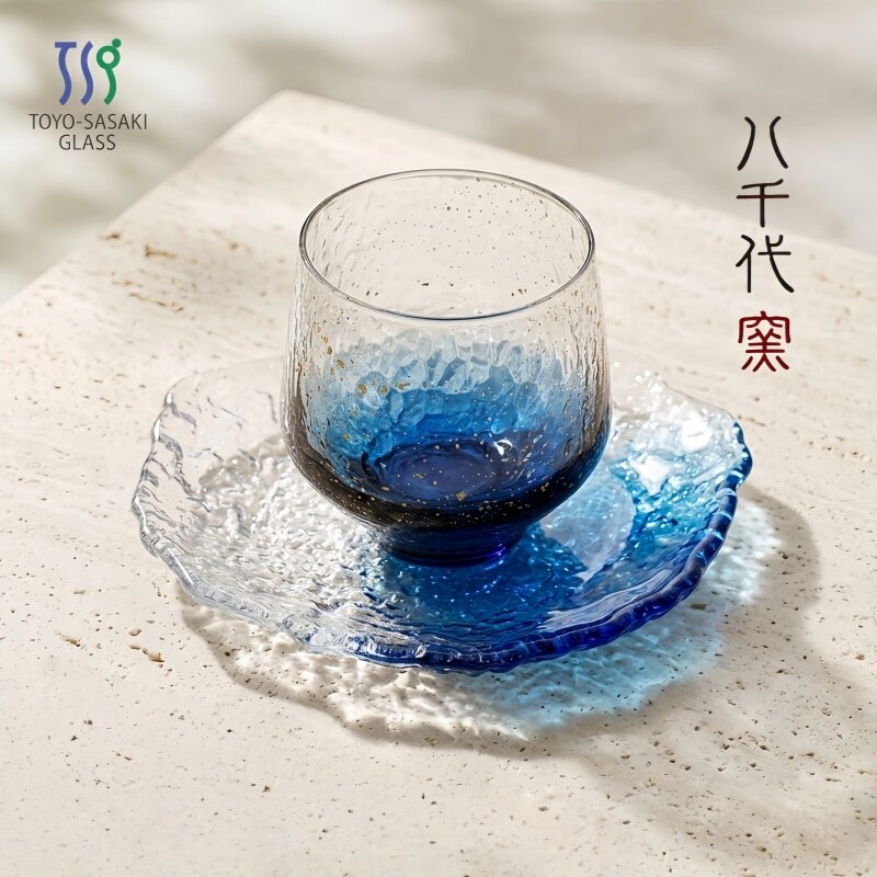 日本进口东洋佐佐木玻璃酒杯八千代星空杯子日式高级感威士忌杯子