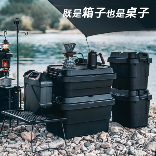 提手式，材质加厚，强承重收纳箱