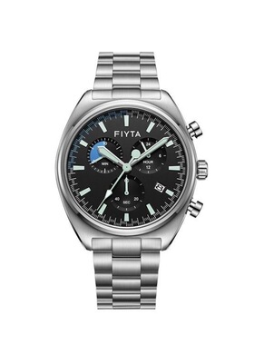 飞亚达航天系列航天表20周年特别款多功能钢带表防水G880019.QBQ