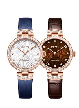 飞亚达心弦系列手表女机械表女款简约时尚气质女表LA869015