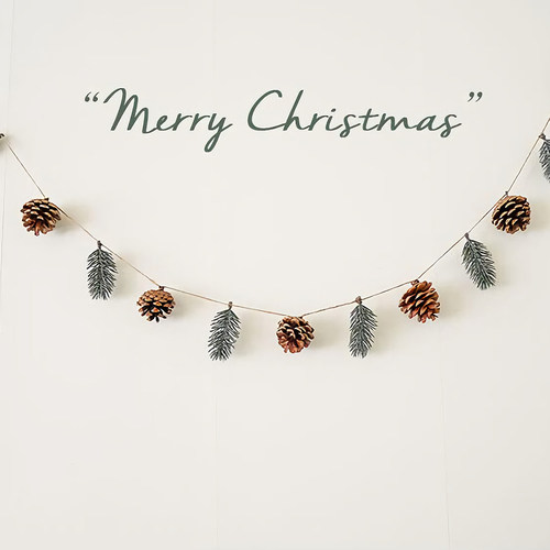 拉花ins森系生日装饰布置