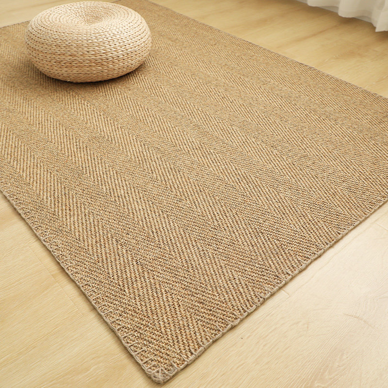 塞尚天然简约手工边剑麻地毯地垫环保客厅茶几书房麻编织门垫定制,居家布艺,地毯,淘宝优惠券,粉丝福利购,淘宝优惠卷