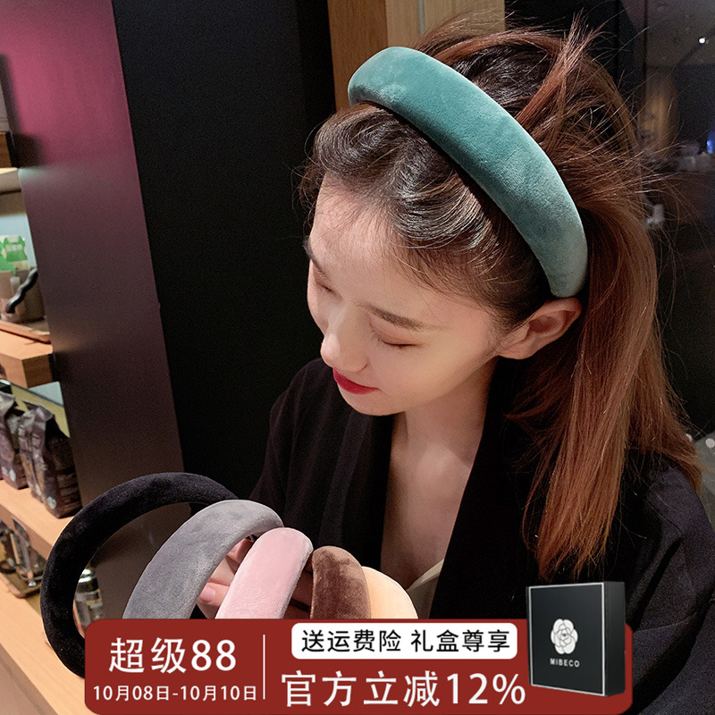 高级感颅顶网红新款发箍海绵