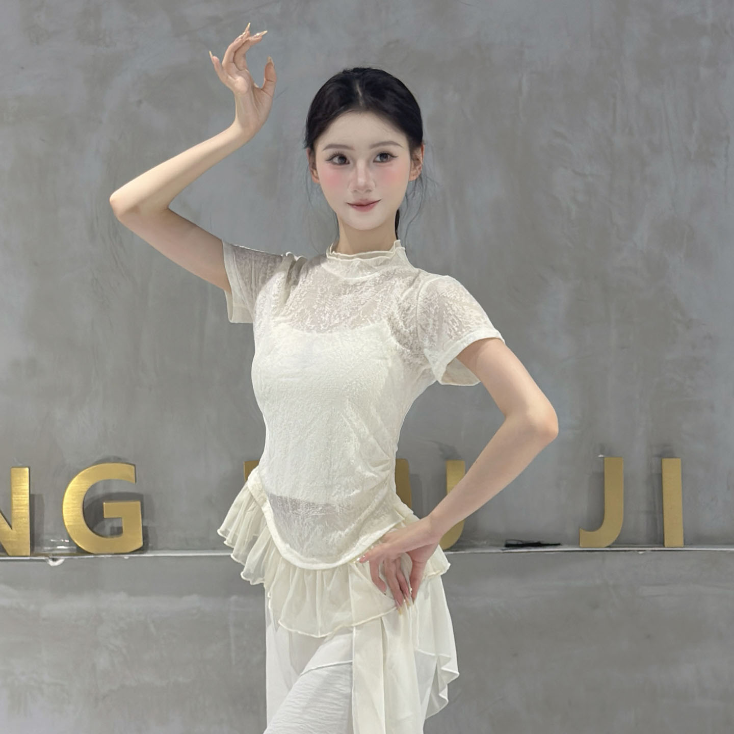 衣霓子古典舞收腰显瘦仙女夏季