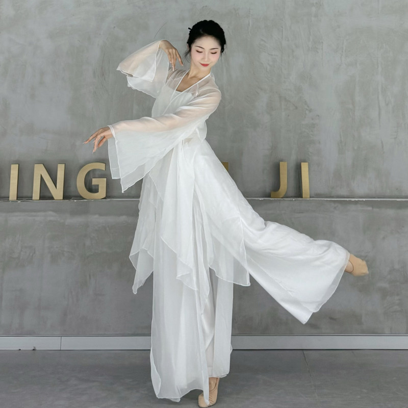 古典舞女娲裤成人飘逸练功舞蹈裤中国舞民族舞宽松开叉阔腿裤女夏,运动/瑜伽/健身/球迷用品,古典舞服,淘宝优惠券,粉丝福利购,淘宝优惠卷