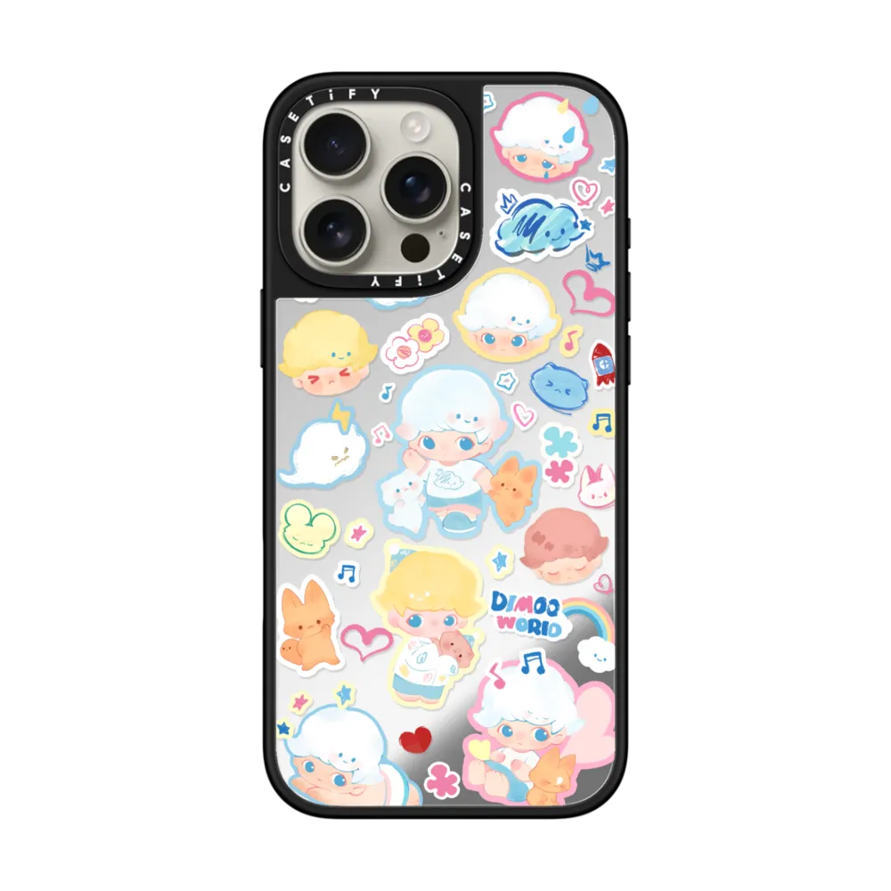 现货CASETiFY联名DIMOO泡泡玛特和好朋友适用苹果iPhone16/15防摔14磁吸13镜面12手机壳Pro/Max/ProMax/PM/P