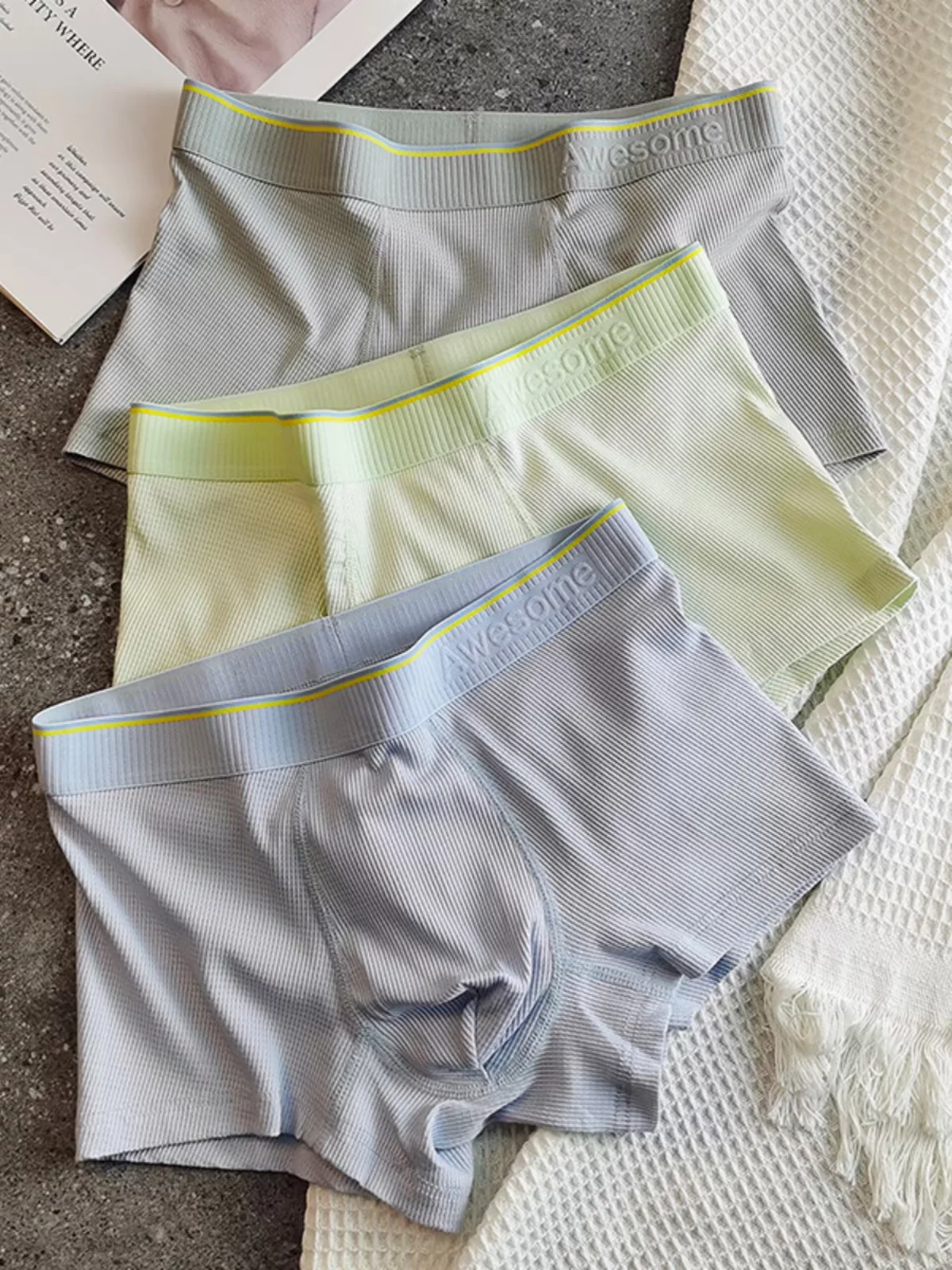 MADNESS MDNS WRUEI UNDERWEAR Tide 3 Брюки мужской сетевой продавец Питомa Cotton Terrace