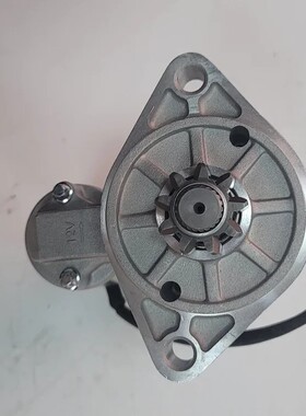 江淮帅铃T6皮卡帅铃小卡骏铃云内D19起动机启动机X10000274起动机