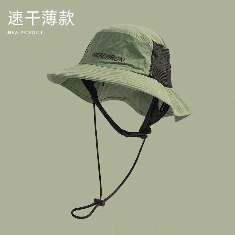 户外大檐牛仔帽防晒遮阳帽登山帽
