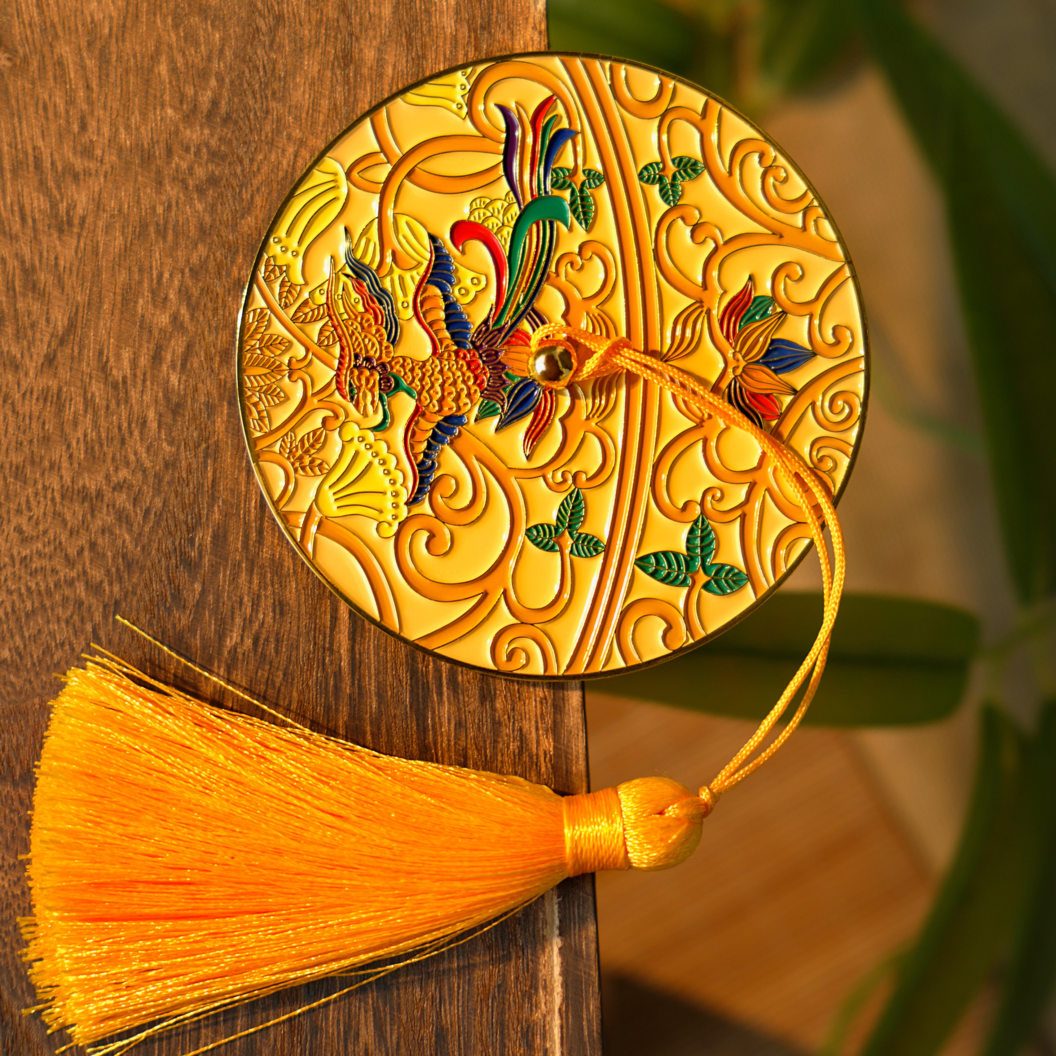 正品成都博物馆文创金香囊随身镜