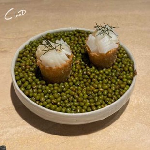 哑光黑色陶瓷西餐圆盘甜品点心盘创意海胆刺身盘分子料理意境菜盘