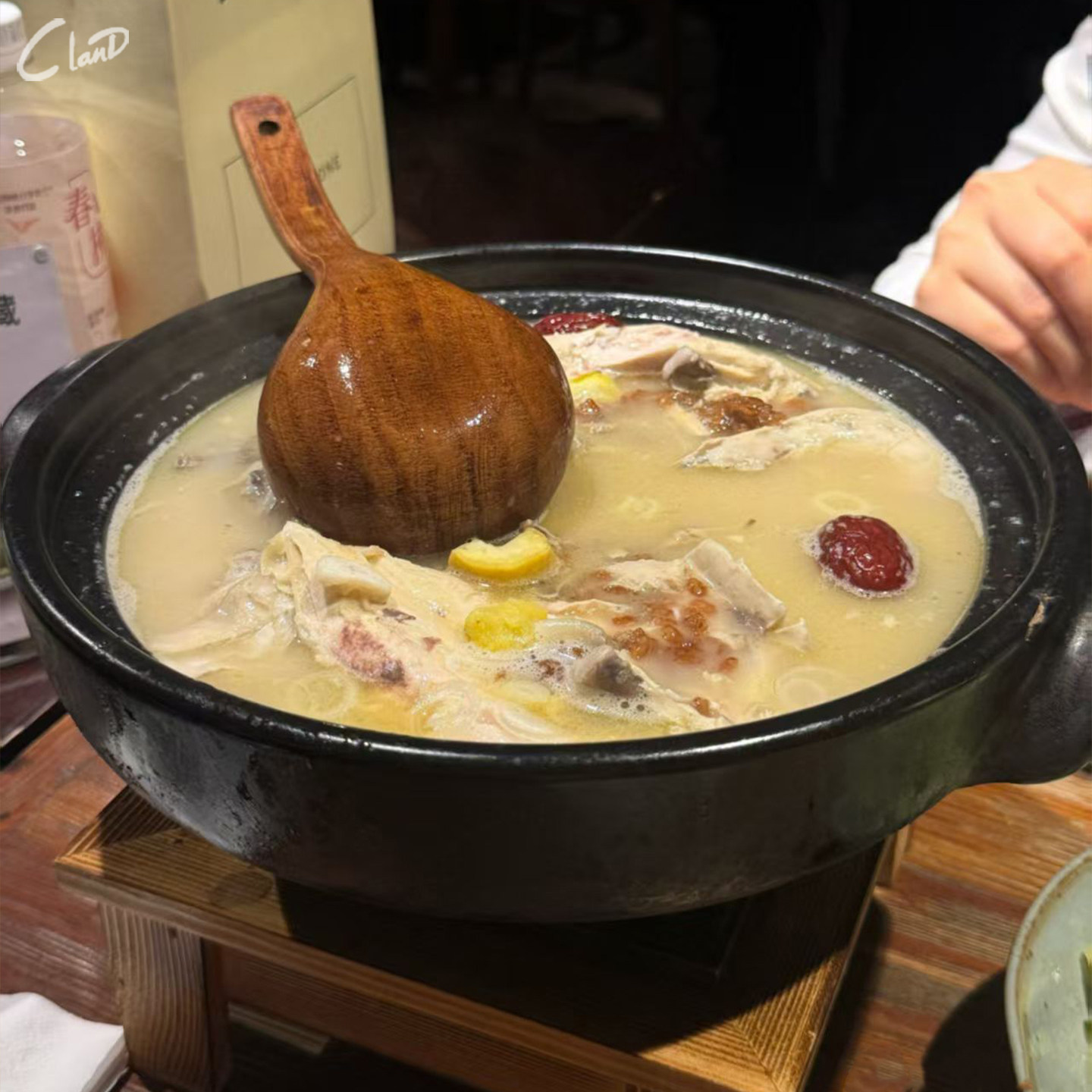 onni创意韩餐料理同款人参鸡汤碗倍乐陶瓷锅韩式普洱糯米参鸡汤