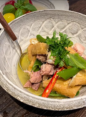 复古云贵bistro山野风陶瓷碗湘菜私房仿古粗陶深碗创意菜拌饭碗