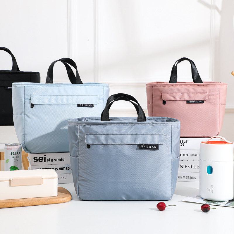 装饭盒的袋子手提大号保温包午餐包便当包防水加厚上班族妈妈用包