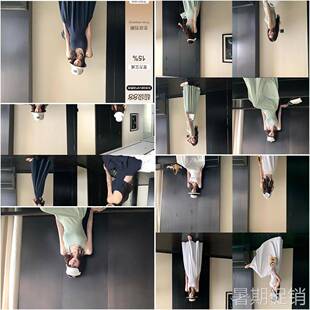 Skk Store 人皆肯豆 260G气质修身收腰工字背心高级感连衣裙女秋