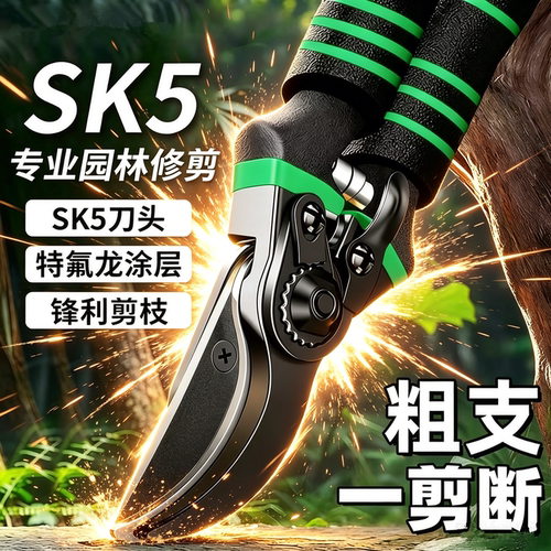 修枝剪园艺修果树剪枝工具名牌十大品牌强力粗枝修剪树枝专用剪刀