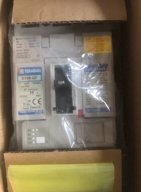 议价S100-GF 3P PMC 15A 日本寺崎断路器全新