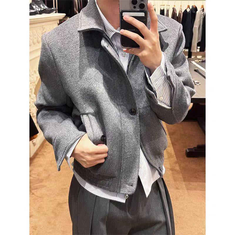 StaytheNight拉链夹克外套正肩