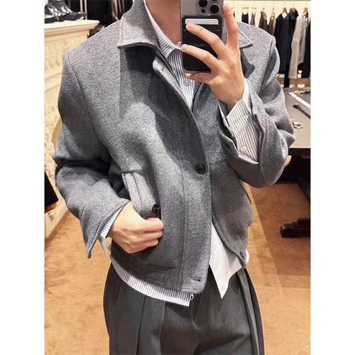 StaytheNight拉链夹克外套正肩