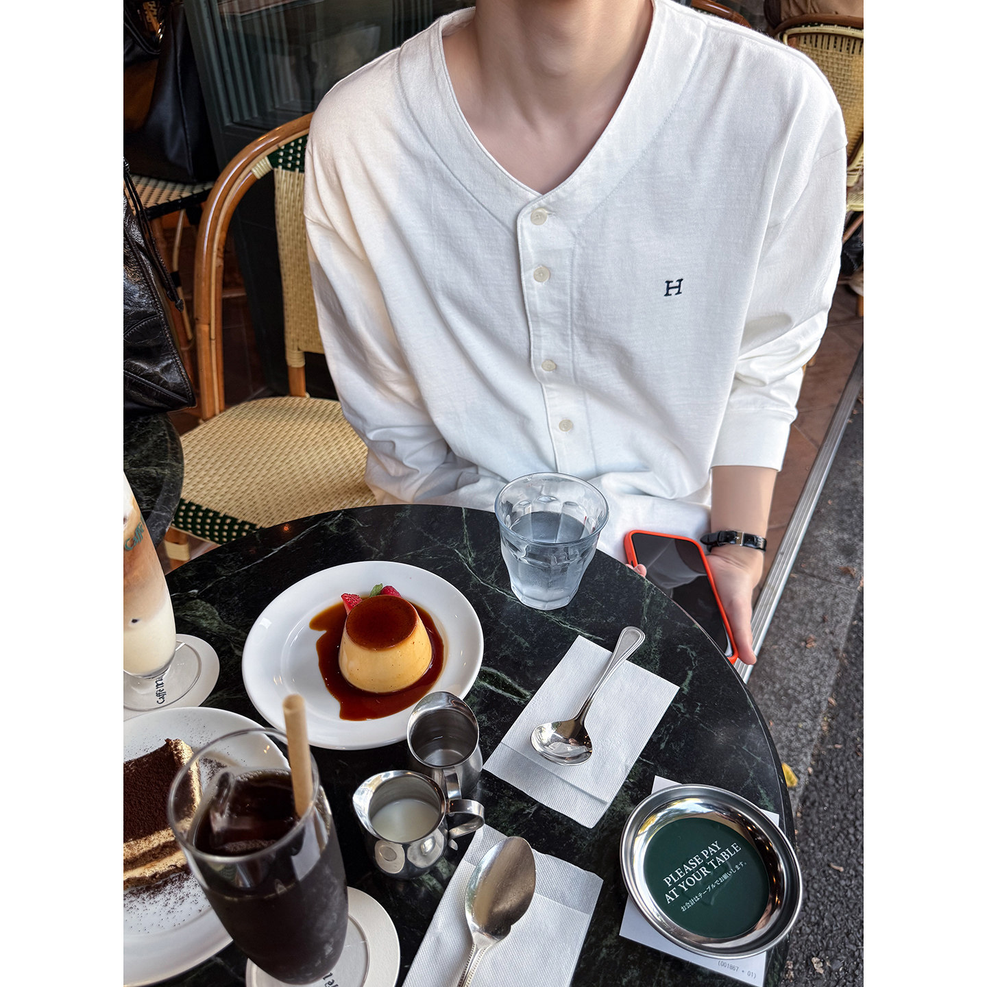 高林凡 2026年开春王炸 幸运H刺绣开衫T恤外套男女同款