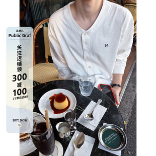 高林凡 2026年开春王炸 幸运H刺绣开衫T恤外套男女同款