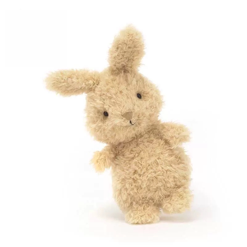 英国Jellycat卷毛小兔可爱安抚玩偶毛绒公仔2025圣诞礼物开学礼品