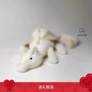 英国Jellycat雪龙毛绒玩具宝宝陪伴玩偶可爱公仔儿童送礼新年礼物