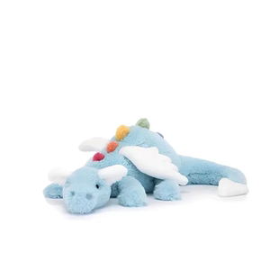 英国Jellycat天空色龙毛绒玩具蓝龙玩偶儿童安抚娃娃陪伴生日礼物