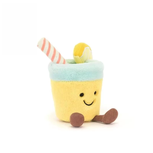 英国Jellycat趣味柠檬汽水毛绒玩具安抚玩偶柔软圣诞娃娃生日礼物