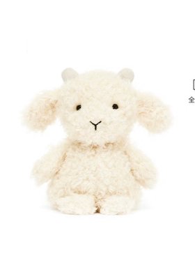 英国jellycat卷毛小山羊毛绒玩具小羊玩偶安抚玩具开学生日礼物