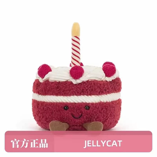 英国Jellycat趣味谢利蛋糕毛绒玩具安抚玩偶柔新婚礼物生日礼物