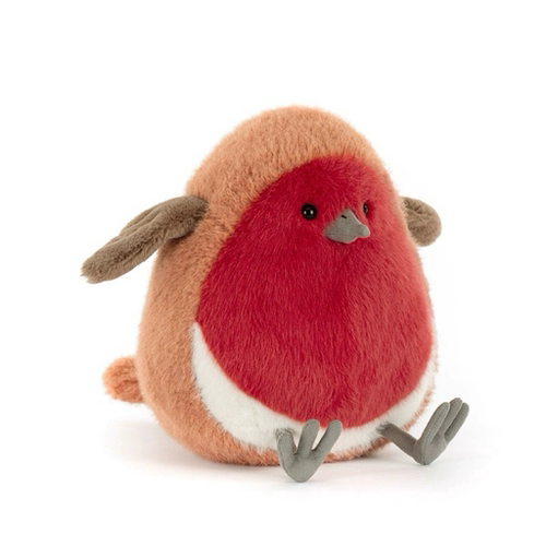 英国Jellycat普拉姆知更鸟毛绒玩具公仔娃娃玩偶礼物2025新年礼物