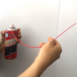 wd40喷管加长小红除锈灵喷头红管化清剂表板蜡防锈除锈剂专用喷管