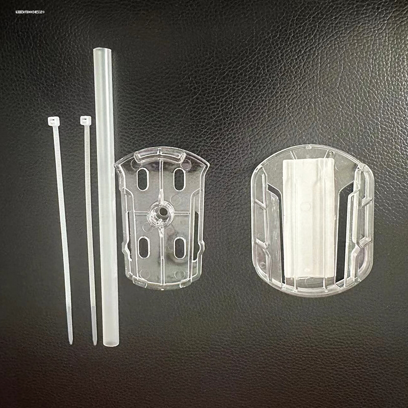 强力贴无痕粘胶子母扣固定器透明挂钩免打孔玩偶车载挂件卡扣承重
