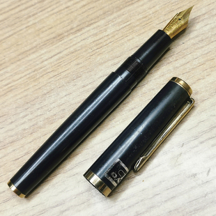 大华28钢笔80年代老钢笔大明尖笔胆螺旋帽胶木杆绝版收藏练字