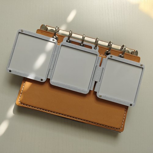 陶瓷三折两折水彩便携调色盒写生用具陶瓷调色盒