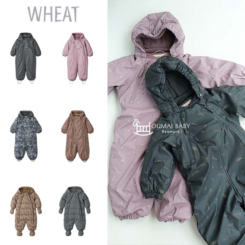 Wheat秋冬新款宝宝滑雪服连体衣