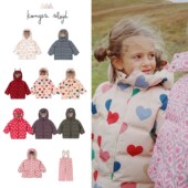 Konges 宝宝男女中小童羽绒棉服厚外套夹克服手套5Z Slojd25秋冬款