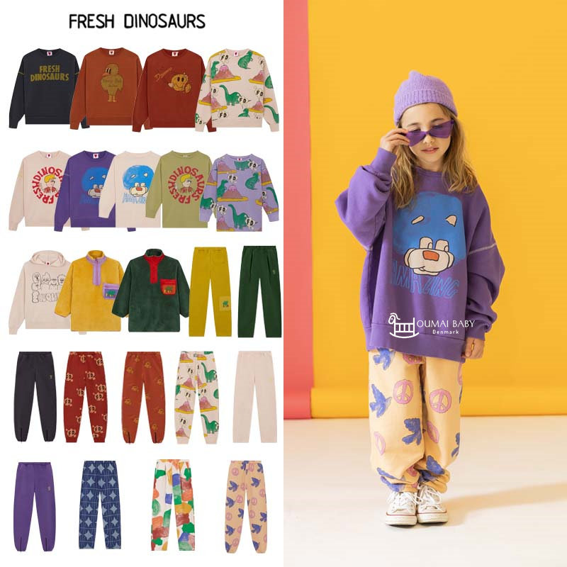 西班牙fresh dinosaurs24秋冬男女儿童长袖卡通T恤卫衣卫裤长裤5,童装/婴儿装/亲子装,卫衣/绒衫,淘宝优惠券,粉丝福利购,淘宝优惠卷