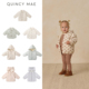 Quincy Mae25秋冬款 宝宝男女小童柔软保暖印花夹棉连帽外套棉服7