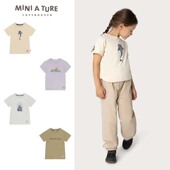 ture25春夏宝宝男女小儿童卡通印花薄软短袖 Mini 纯棉T恤上衣5