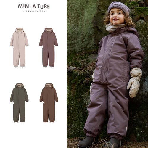 儿童防风冬季厚连体棉服