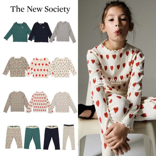 the new society24秋冬款婴儿宝宝女小童花边秋衣秋裤打底衣裤5