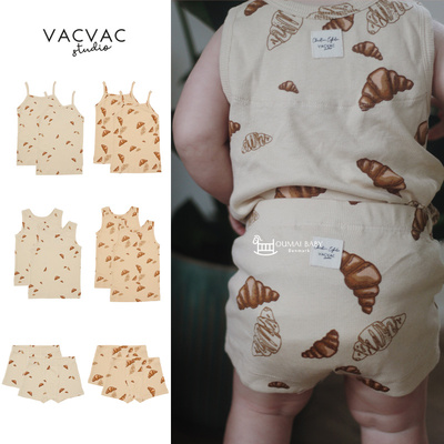 棉质四季柔软短袖短裤薄款