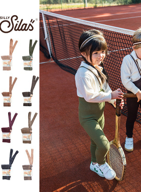 瑞典Silly Silas举重袜婴儿宝宝纯色针织春秋男女小童裤袜不连脚