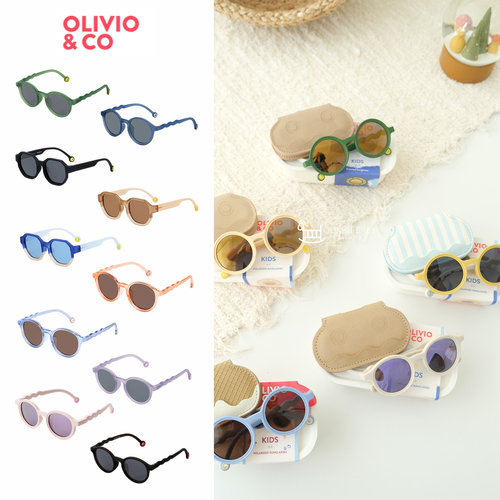 olivio&co儿童墨镜宝宝护眼男女童太阳眼镜防紫外线防晒偏光镜