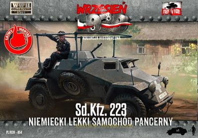 Sd.Kfz.223装甲通讯车1/72模型