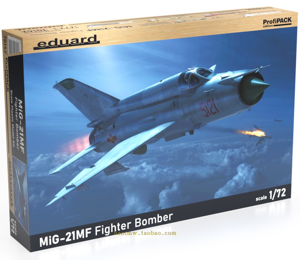 MIG-21MF战斗机1/72塑料拼装模型